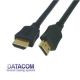 DATACOM HDMI-HDMI 1.4,  1 meter, čierny