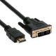 Kábel C-TECH HDMI DVI M/M 1,8m