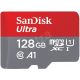 SDSQUAB-128G-GN6MA, SanDisk Ultra microSDXC 128 GB + SD Adapter 140 MB/s A1