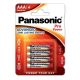 PANASONIC Pro Power 4ks AAA Batéria