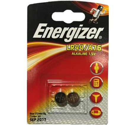 A76/LR44/V13GA 2BP Alk ENERGIZER