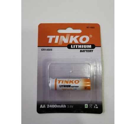 Batéria TINKO R06 AA 3,6V Lithiová 2400mAh ER14505