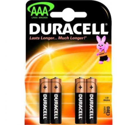 Batéria Duracell AAA LR03 BASIC Alkalická batéria 4ks