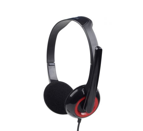 Gembird Sluchádlá s mikrofónom MHS-002 black