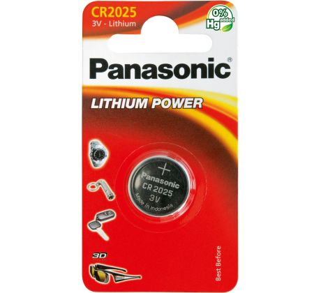 PANASONIC CR-2025 1BP Li