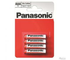 PANASONIC Zinc Carbon AAA Batéria 4ks