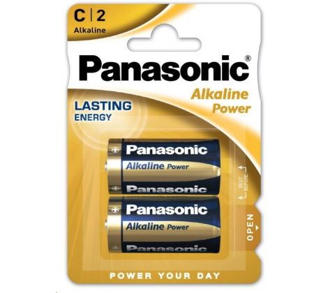 PANASONIC Alkaline Power C Batéria 2ks