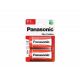 Panasonic Zinc Carbon D Batérie 2ks