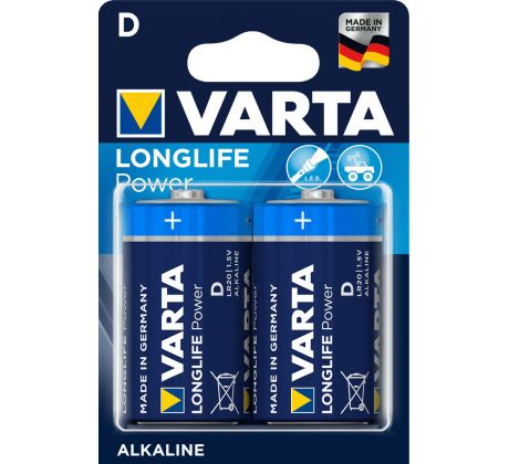 VARTA LONGLIFE D Batérie 2ks