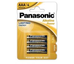 PANASONIC Alkaline Power 4ks AAA Batérie