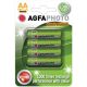 Nabíjacie NiMH batérie AgfaPhoto AA, 2300mAh, 4 ks