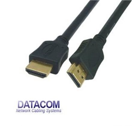 DATACOM HDMI-HDMI 1.4,  1 meter, čierny