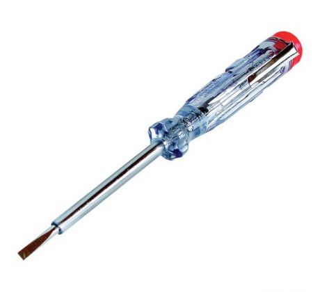 Solight skúšačka 201, priemer 3mm x 140mm, AC napätie kontaktne: 70 - 250V