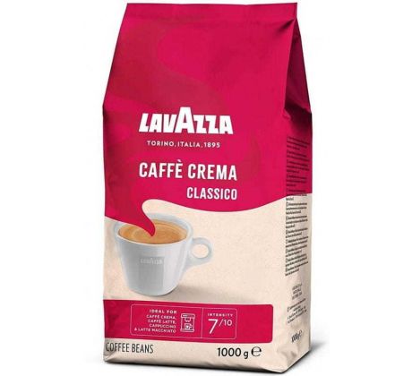 Lavazza Caffe Crema Classico  zrnková káva 1kg