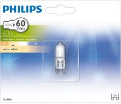 Halogénová žiarovka PHILIPS G9 42W, 630 lumen, 2800K, 230V