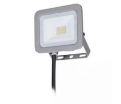 Solight LED reflektor Home, 10W, 750lm, 4000K, IP65, sivý