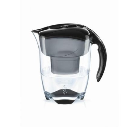 Filtračná kanvica Brita Elemaris XL Meter čierná + 1 ks Maxtra Plus