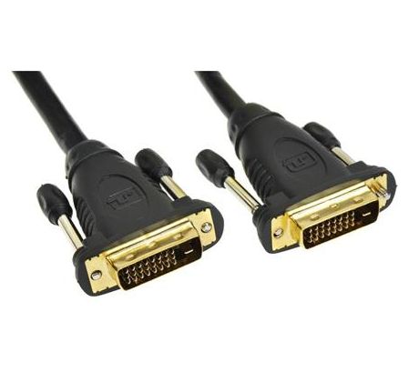 PREMIUMCORD DVI-D Kábel DVI(24+1) M/M 0,5m