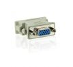 4WORLD Adaptér DVI-A 24M / VGA 15F sivý
