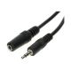 Kábel predlžovací Jack 3,5mm M/F 2,0m Audio