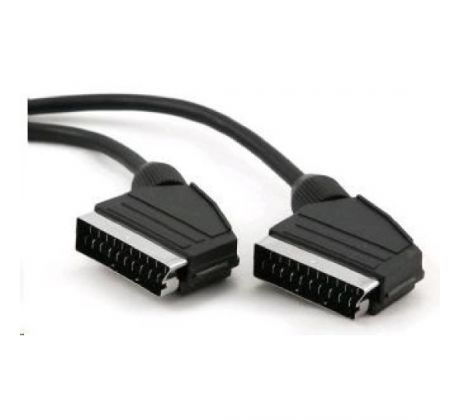 Kábel prípojný SCART 1,8 m M/M