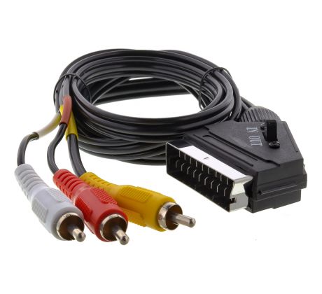 SENCOR SAV 163-015 SCART - 3RCAM prepínač