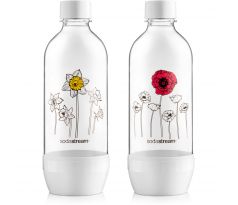 Flaša 1L DUO PACK Kvetiny Sodastream