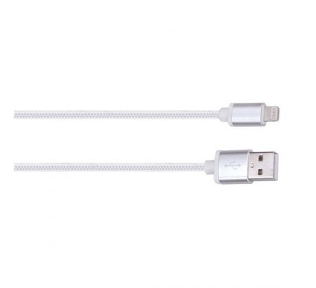 SSC1502 Solight lightning kábel, USB 2.0 A konektor - Lightning konektor, blister, 2m