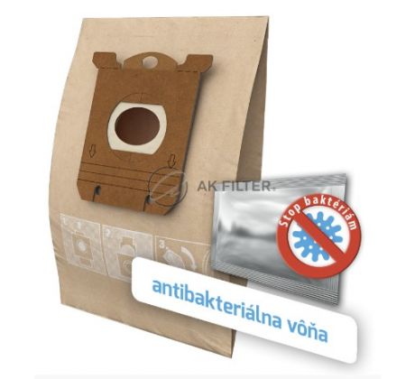 P700+AV Electrolux SE-BAG + antibakteriálna vôna, vrecká do vysávača, papierové