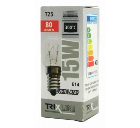 BCE14 Špeciálna žiarovka do rúry 300° 15W Trixline