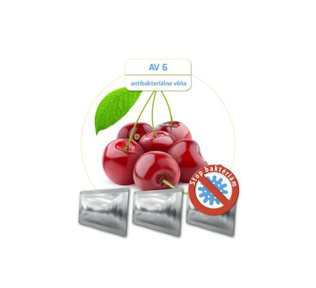 AV6 Cherry, antibakteriálna vôňa do vysávača