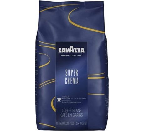 Lavazza Super Crema zrnkova káva 1kg