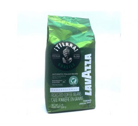 Lavazza Tierra Brazil Green zrnková káva 1 kg