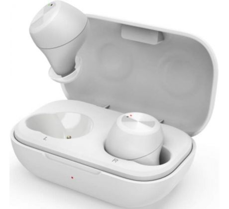 THOMSON Bluetooth štupľové slúchadlá WEAR7701, bezdrôtové, nabíjacie puzdro, biele