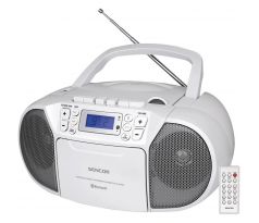 SENCOR SPT 3907 W CD PLAYER, rádiomagnetofón