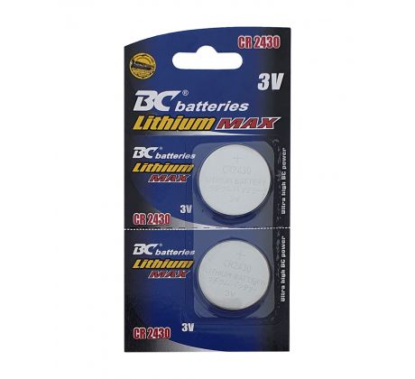 Lítiová gombíková 3V batéria BC batteries CR 2430