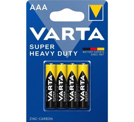 Varta Super Heavy Duty R03 AAA B4