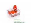 Krabicová spojovacia svorka WAGO - 221-412 - 2x0,2-4mm2 - 32A/450V