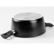 Hrniec MagicHome Black Line, 24 cm, 4,0 lit. s pokrievkou