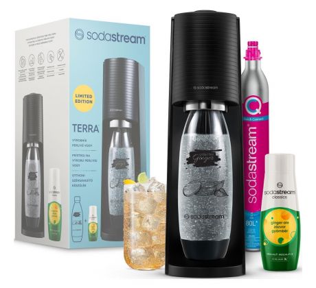 TERRA Black Ginger Ale Mpack SODASTREAM