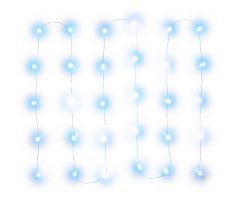 RXL 258 Nano 30LED AA CW TM RETLUX, vianočná reťaz Nano 30 LED